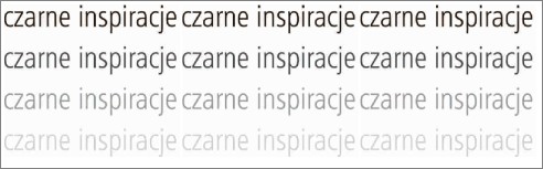 czarne logo