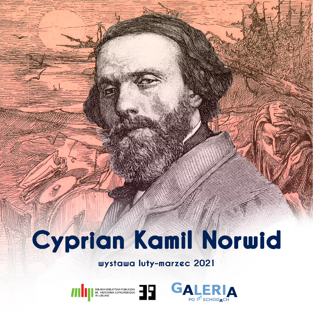 Cyprian Kamil Norwid W Weronie Miejska Biblioteka Publiczna - Wystawa - Cyprian Kamil Norwid