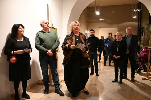 "Pod i Nad" - wernisaż wystawy Krystyny Rudzkiej-Przychody i dra Lucjana Gazdy