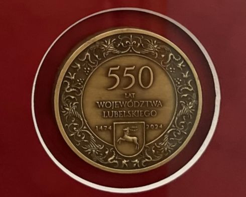 MBP Lublin nagrodzona medalem z okazji 550-lecia województwa lubelskiego