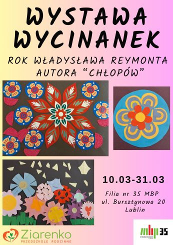 Wycinanki inspirowane twórczością Reymonta
