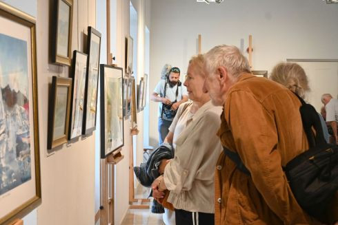 Dialog akwareli: Aquarelle Pyrénéenne i Grupa Lubelska - wernisaż wystawy