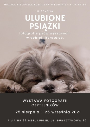 Wystawa fotografii czytelników "Ulubione psiążki"