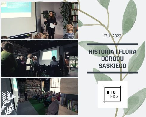 Historia i flora Ogrodu Saskiego