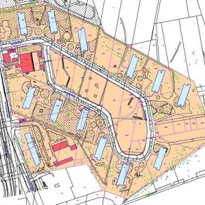 fragment mapy obszaru miejskiego