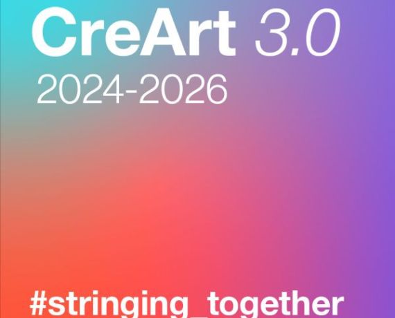 Kolorowa grafika promująca projekt CreArt 3.0