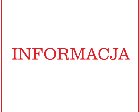 Informacja o otwarciu bibliotek