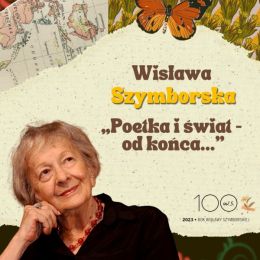 Grafika z Wisławą Szymborską