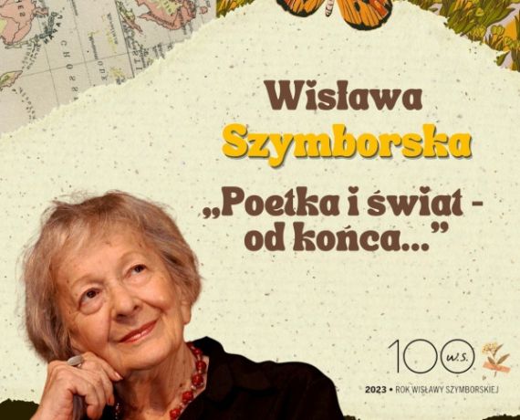 Grafika z Wisławą Szymborską