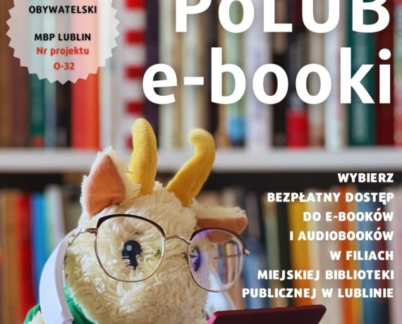 PoLUB e-booki - fragment plakatu