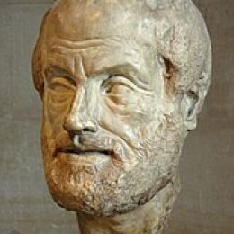 Aristoteles_rzeźba Lizypa_Louvre