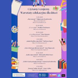 Program warsztatów edukacyjnych dla dzieci: "Czytamy i czujemy"