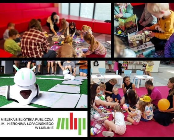 kolaż zdjeć z logo MBP