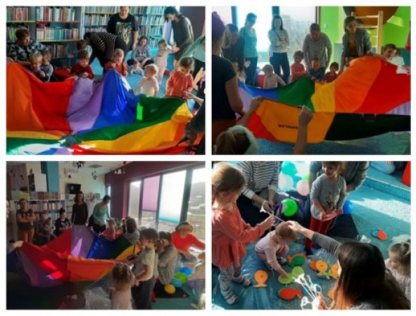 dzieci w trakcie zajęć